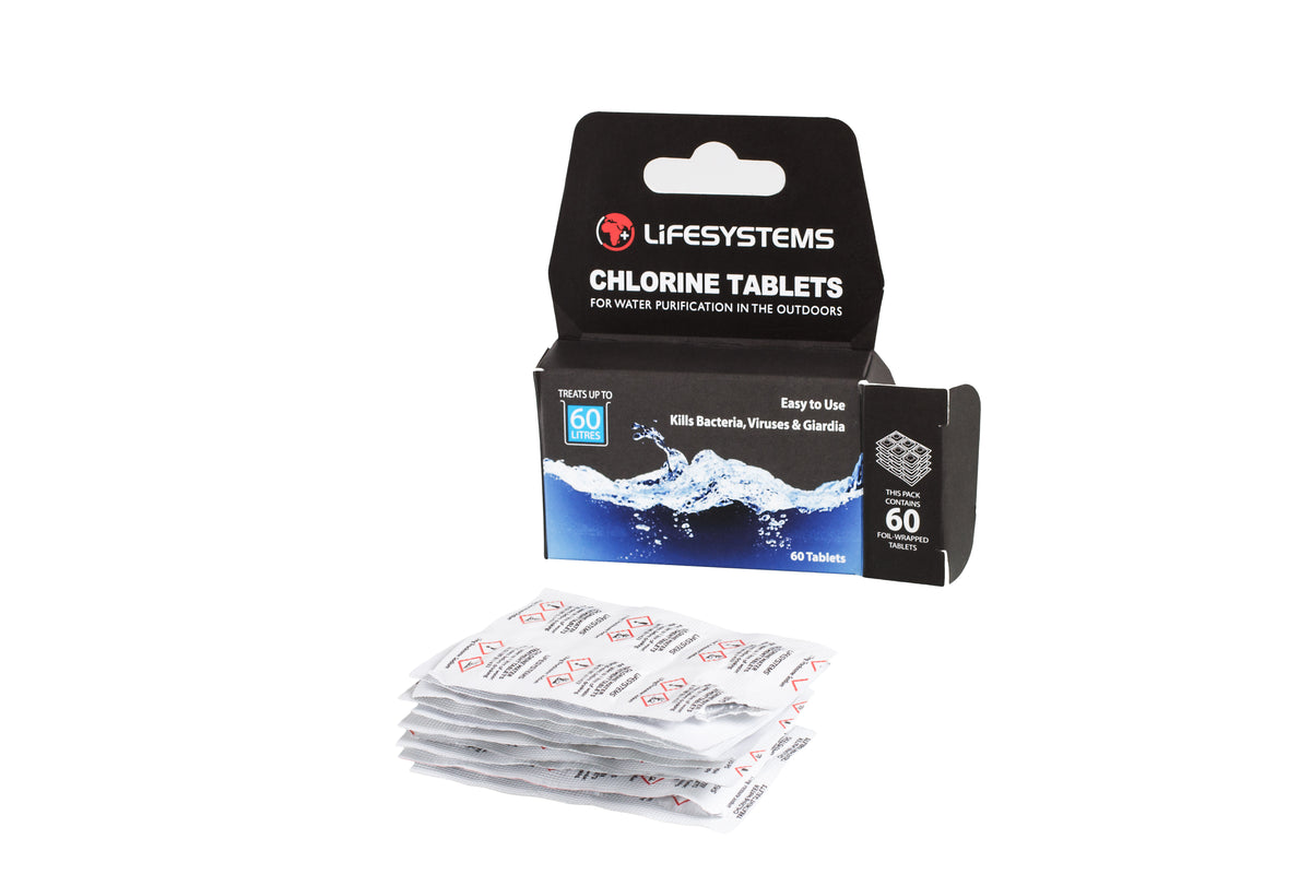Lifesystems Chlorine Tablets (60 Tablets)