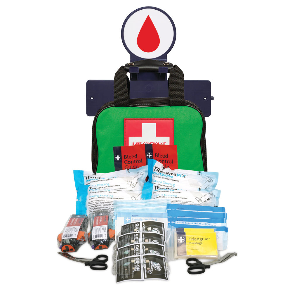 Public Access Trauma (PAcT) First Aid Kit – AuraPoint Bleed Control Technician Bag