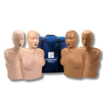PRESTAN Professional adult female CPR training manikins with feedback monitor, 4-pack, for first aid and CPR training, diversity pack - 2 medium-skin and 2 dark-skin