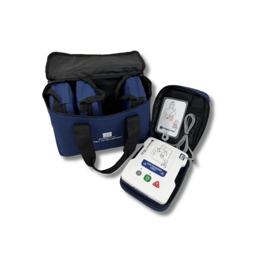 PRESTAN AED UltraTrainerTM 4-Pack with English/Spanish Languages for first aid CPR training