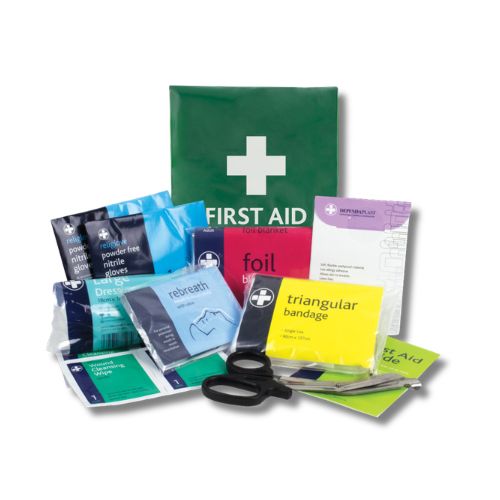 Workplace BS8599-1 First Aid Kit – Personal Issue – Vinyl Pouch