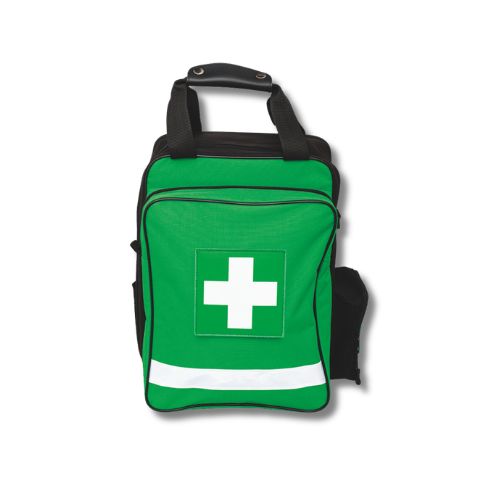 BS8599-1 First Aid Kit - School Trip Green Rucksack