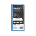 TraumaFix flat mouldable splint laid out straight, showing flexible design for cutting, shaping, and immobilising injuries across various body areas.