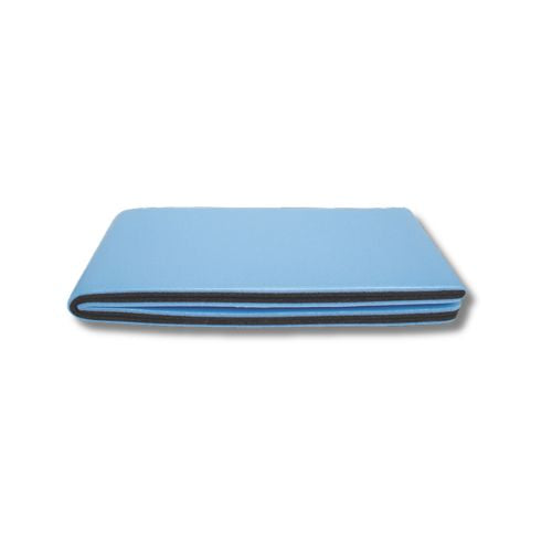 TraumaFix flat mouldable splint laid out straight, showing flexible design for cutting, shaping, and immobilising injuries across various body areas.