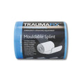 Traumafix professional mouldable splint rolled out flat, demonstrating flexible foam structure designed for cutting, shaping, and immobilising injuries on limbs and joints.