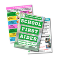A7 essential first aid guide for schools and education including allergens, CPR, anaphylaxis and asthma 