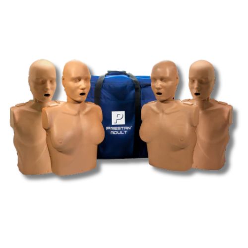 Prestan Professional Adult and Female Manikin with CPR Feedback, 4-Pack