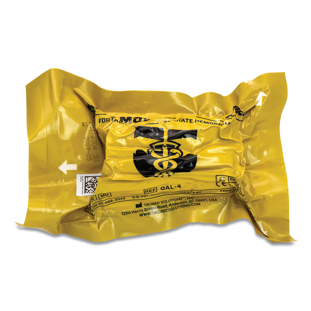 TacMed 4″ Olaes Modular Bandage [10cm] trauma bandage for tactical, military, first aid, and emergency medical use.