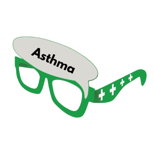Signs and Symptoms - First Aid Guessing Game with Glasses