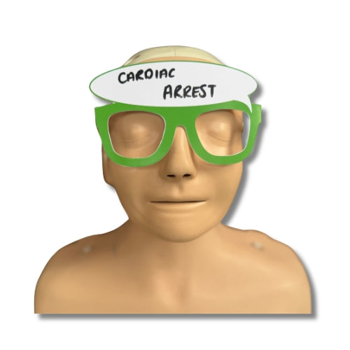 Signs and Symptoms - First Aid Guessing Game with Glasses